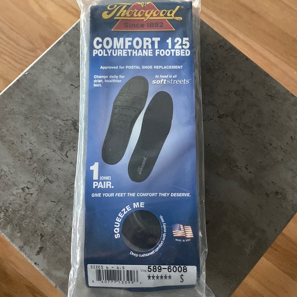 Comfort 125 Polyurethane FOOT BEDS Size SMALL Memory Foam - Picture 1 of 1